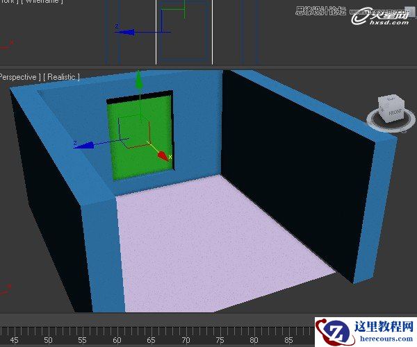 3ds Max打造彩色玻璃效果图教程