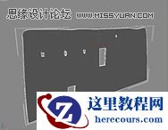 3Ds Max实例教程：制作沙漠环境下的住房