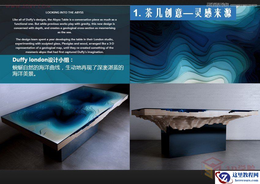 3ds Max详细解析海洋地形图造型桌建模