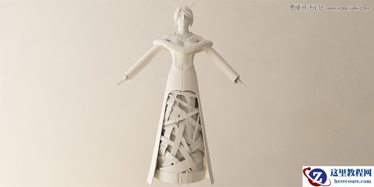 3ds Max制作一个非常漂亮的美女