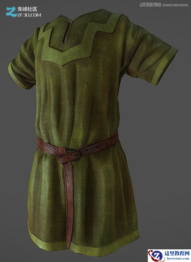 3dmax制作欧洲风格的老国王教程