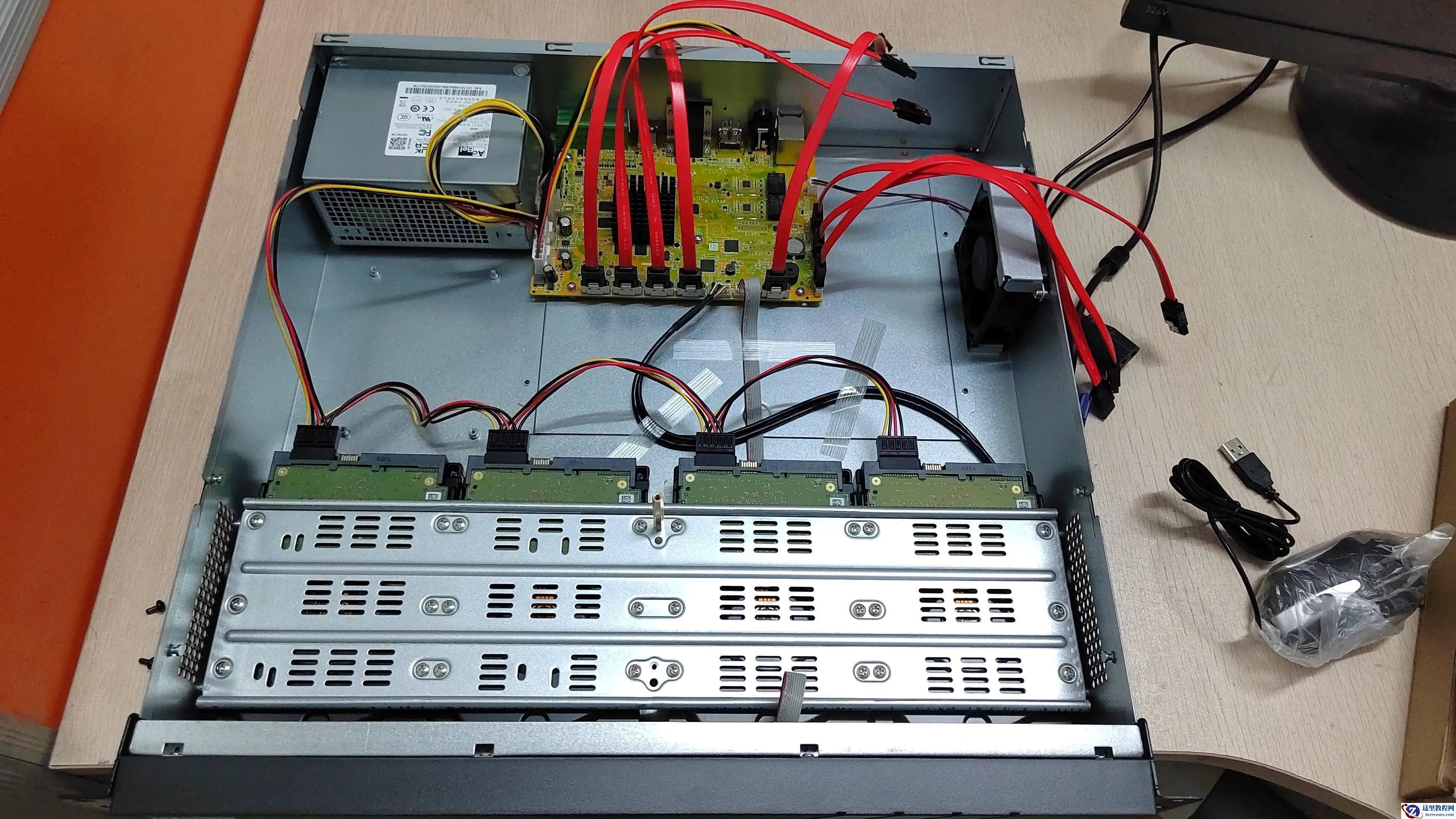 监控录像硬盘安装，录像硬盘格式化教程（监控录像机安装调试）