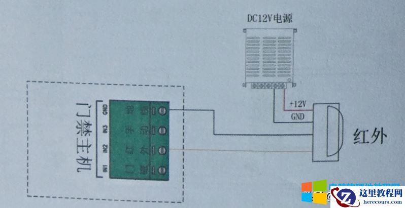 智能门禁解决AB门互锁方案