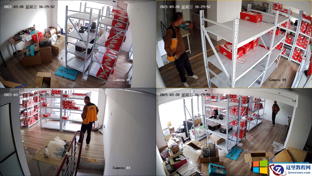 安装海康威视监控，发现没有显示器，如何使用笔记本进行初始化配置