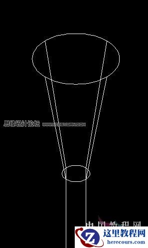 AutoCAD教程：一字形和十字形螺丝刀头的画法