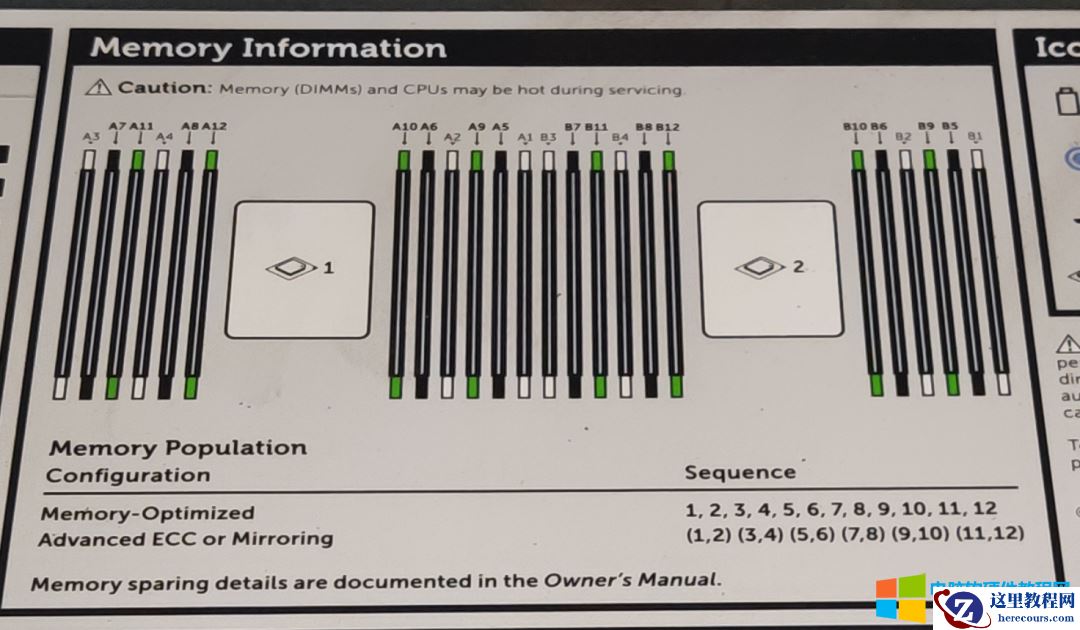 还真不知道服务器的内存条如何换，DELL R730服务器加内存实现图解教程