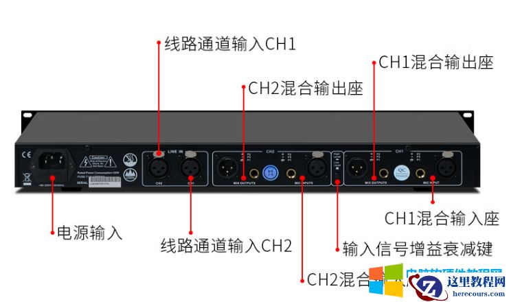 音响系统中的调音台、功放、啸叫抑制器、时序电源、卡农线、欧母头都是什么、什么是前级功放,什么是后级功放?