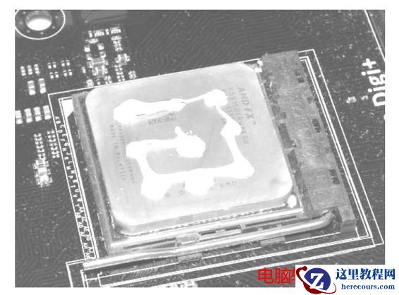 CPU和散热器的安装办法