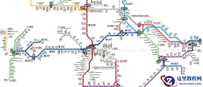 中国高铁线路图PDF 2015最新版
