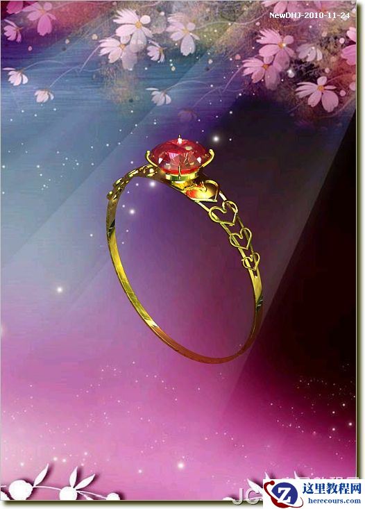 AutoCAD建模教程：绘制八心八箭的钻石