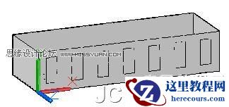 AutoCAD 2011教程:曲面命令创建楼房