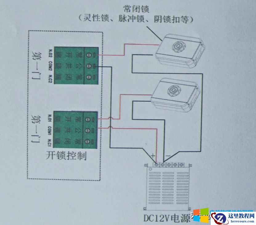 智能门禁解决AB门互锁方案