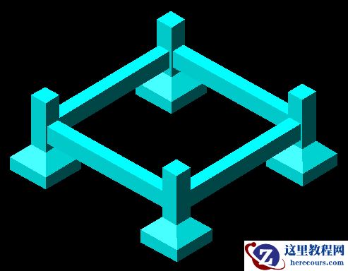 AutoCAD教程：倒角,面拉升,阵列详解