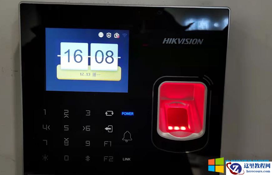 海康威视频门禁设备DS-K1T201所有门禁时间校时实现图解教程