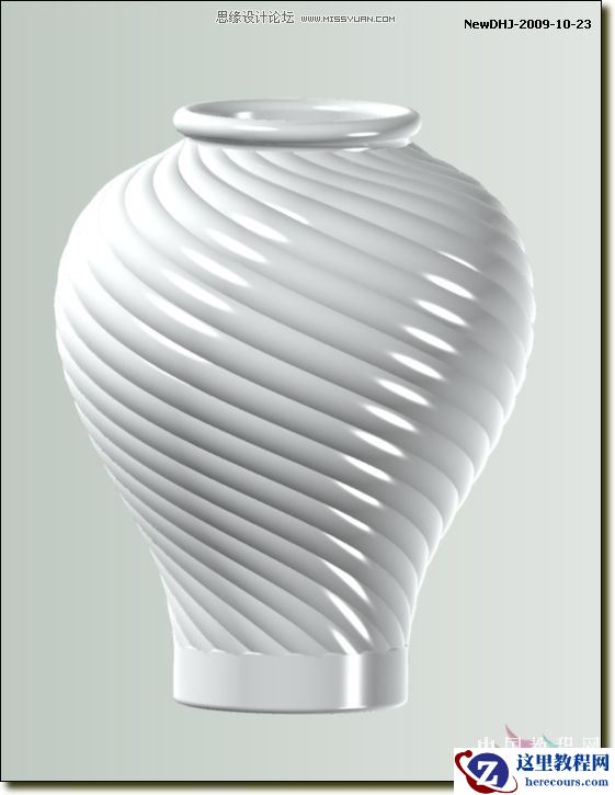 AutoCAD建模教程：实例讲解螺旋体的制作