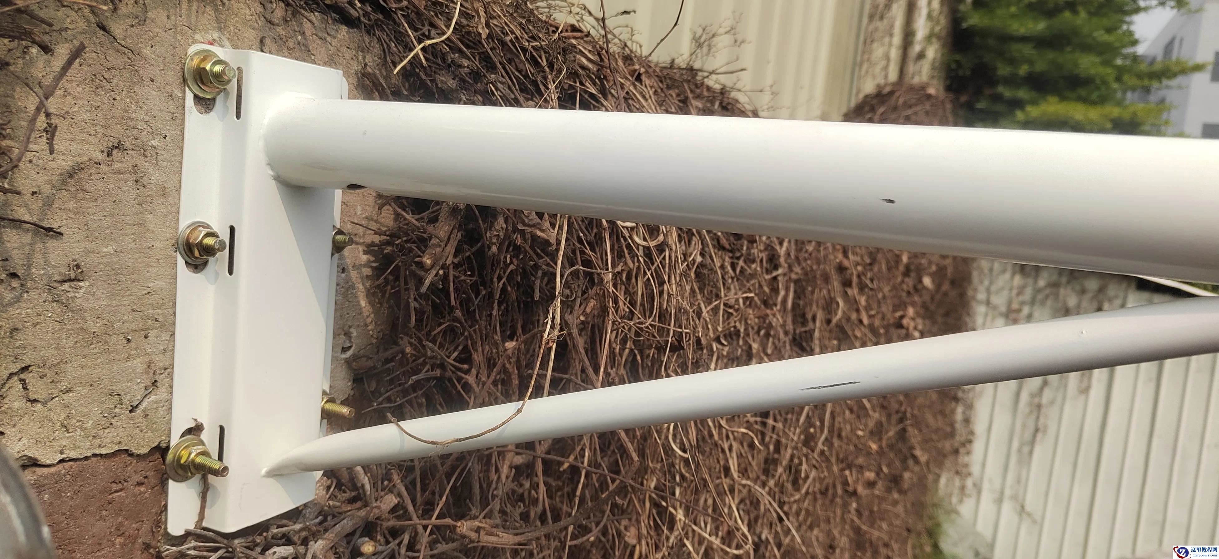 手把手教你零基础教学围墙监控摄像头安装方法图解教程