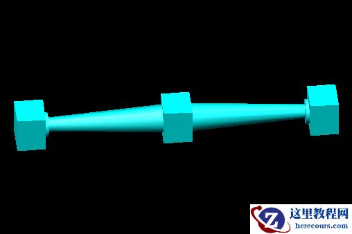 AutoCAD教程：面上作圆,旋转建实体,镜像命令解析