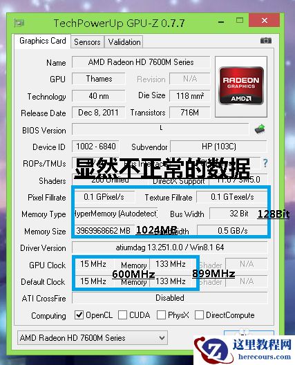 GPU-Z测不到AMD（ATI）显卡真实数据参数,GPU-Z,显卡,性能,真实数据