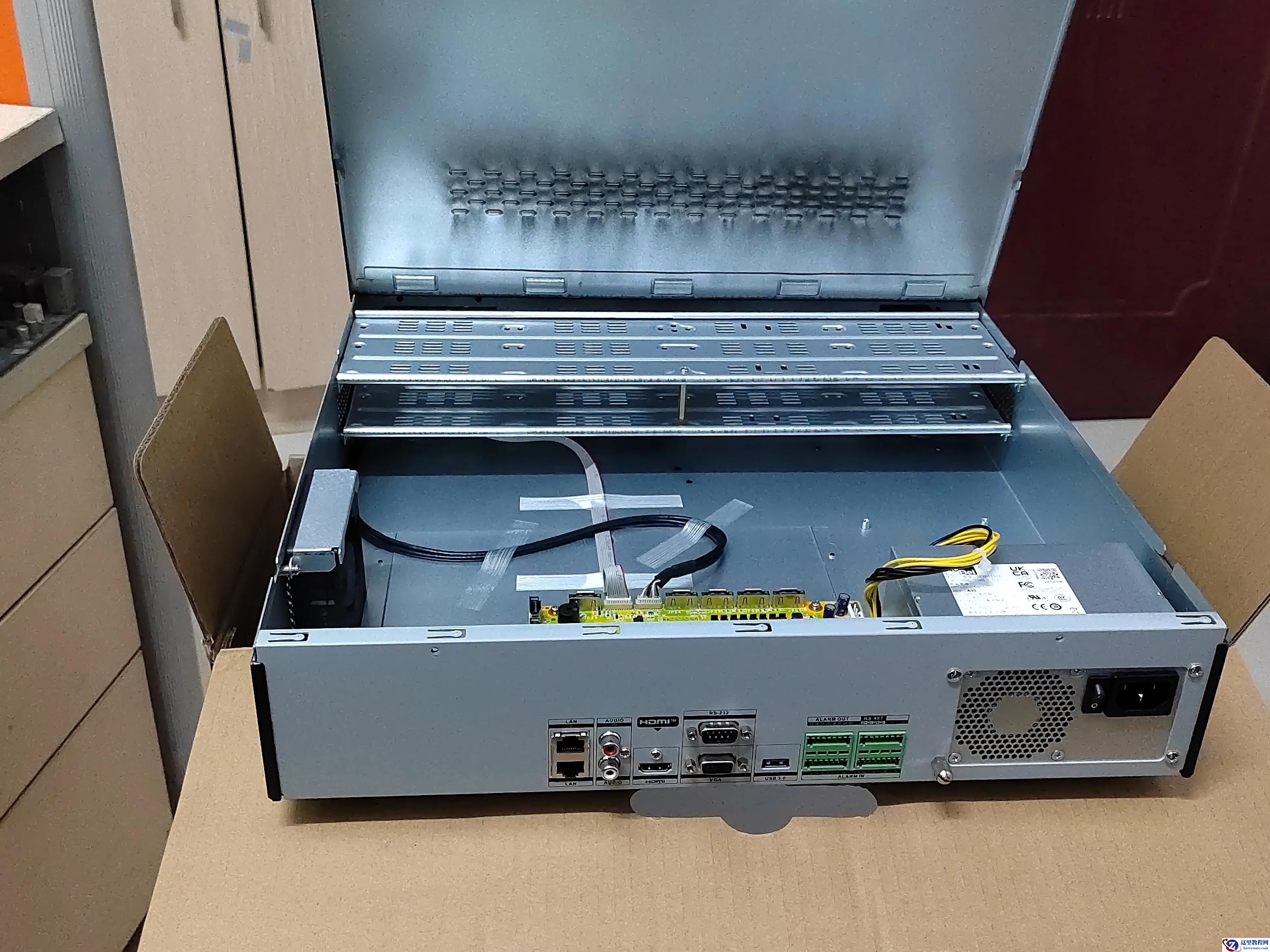 监控录像硬盘安装，录像硬盘格式化教程（监控录像机安装调试）