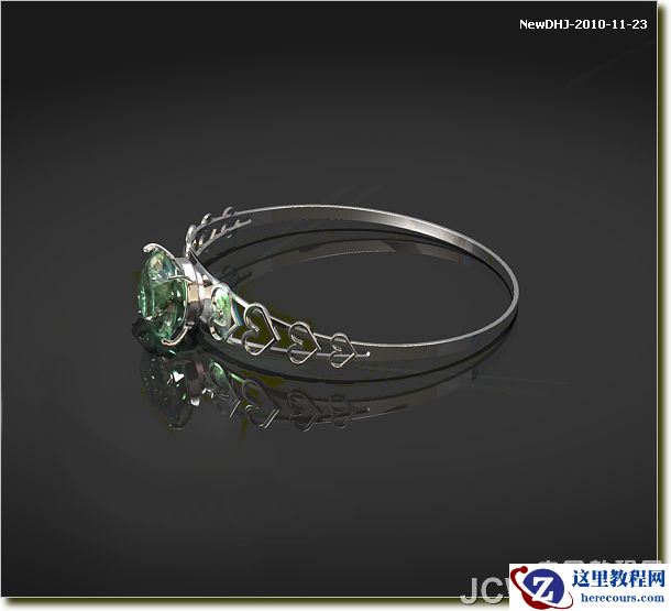 AutoCAD建模教程：绘制八心八箭的钻石