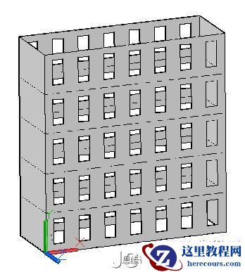 AutoCAD 2011教程:曲面命令创建楼房