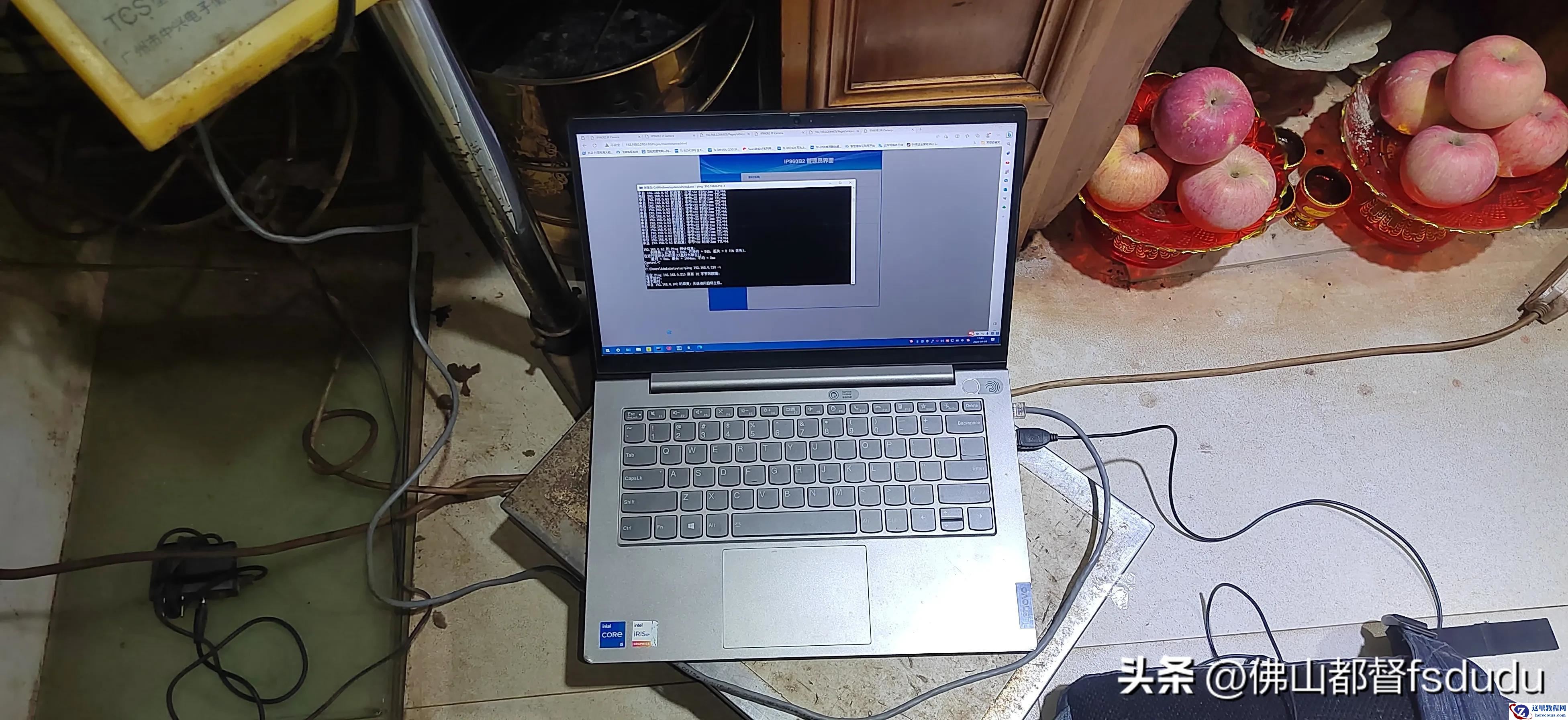 本案例中，把八芯网线通信改为四芯网线，按1236排列故障问题解除