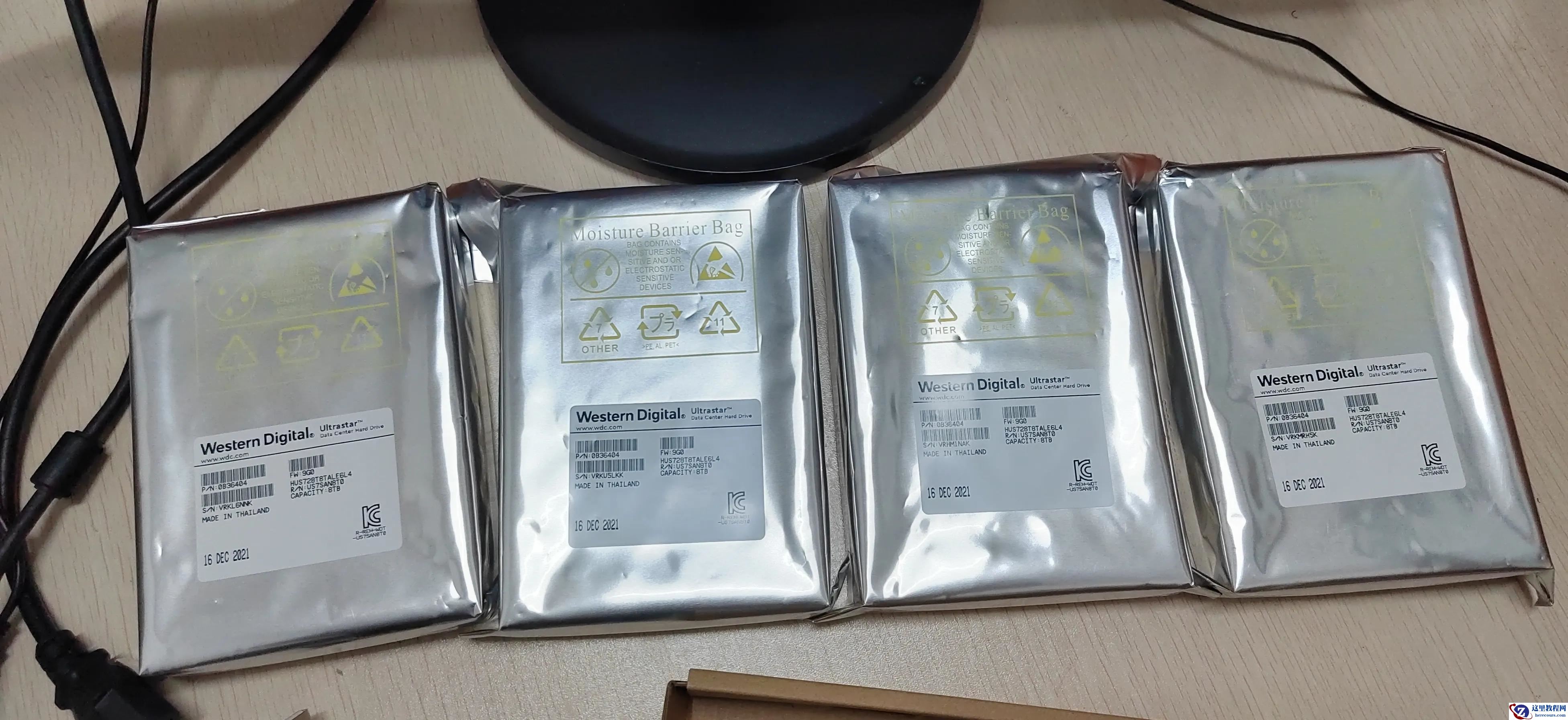 监控录像硬盘安装，录像硬盘格式化教程（监控录像机安装调试）