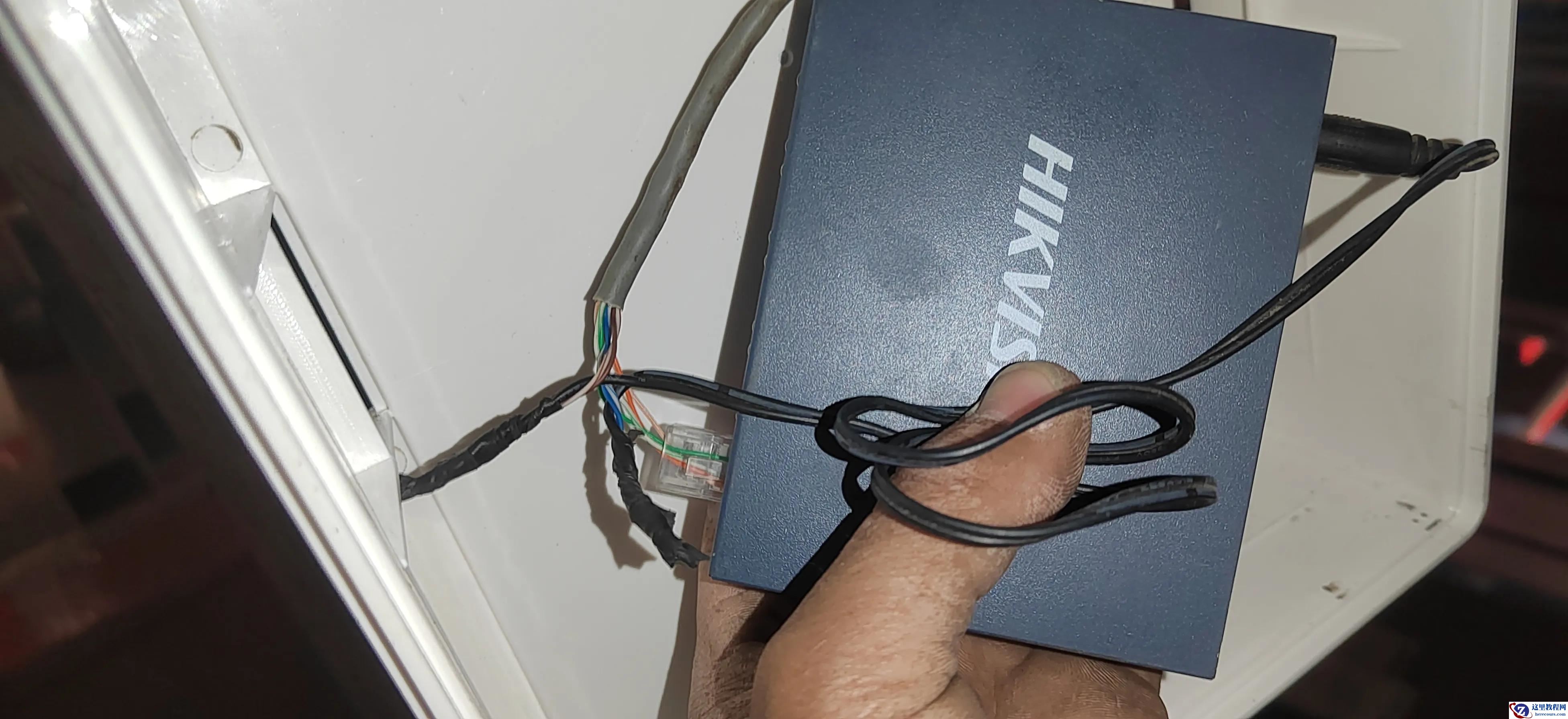 插入交换机对应接口