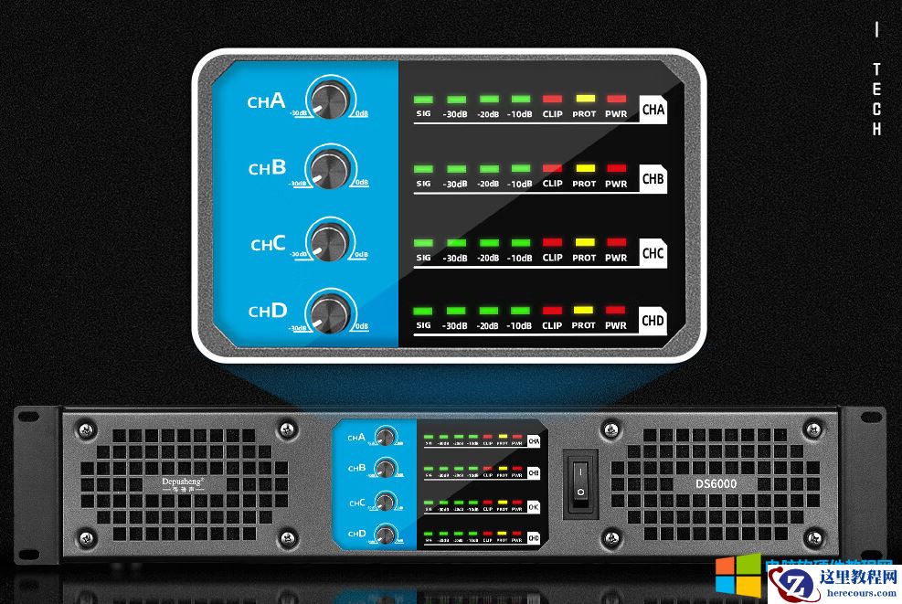 音响系统中的调音台、功放、啸叫抑制器、时序电源、卡农线、欧母头都是什么、什么是前级功放,什么是后级功放?