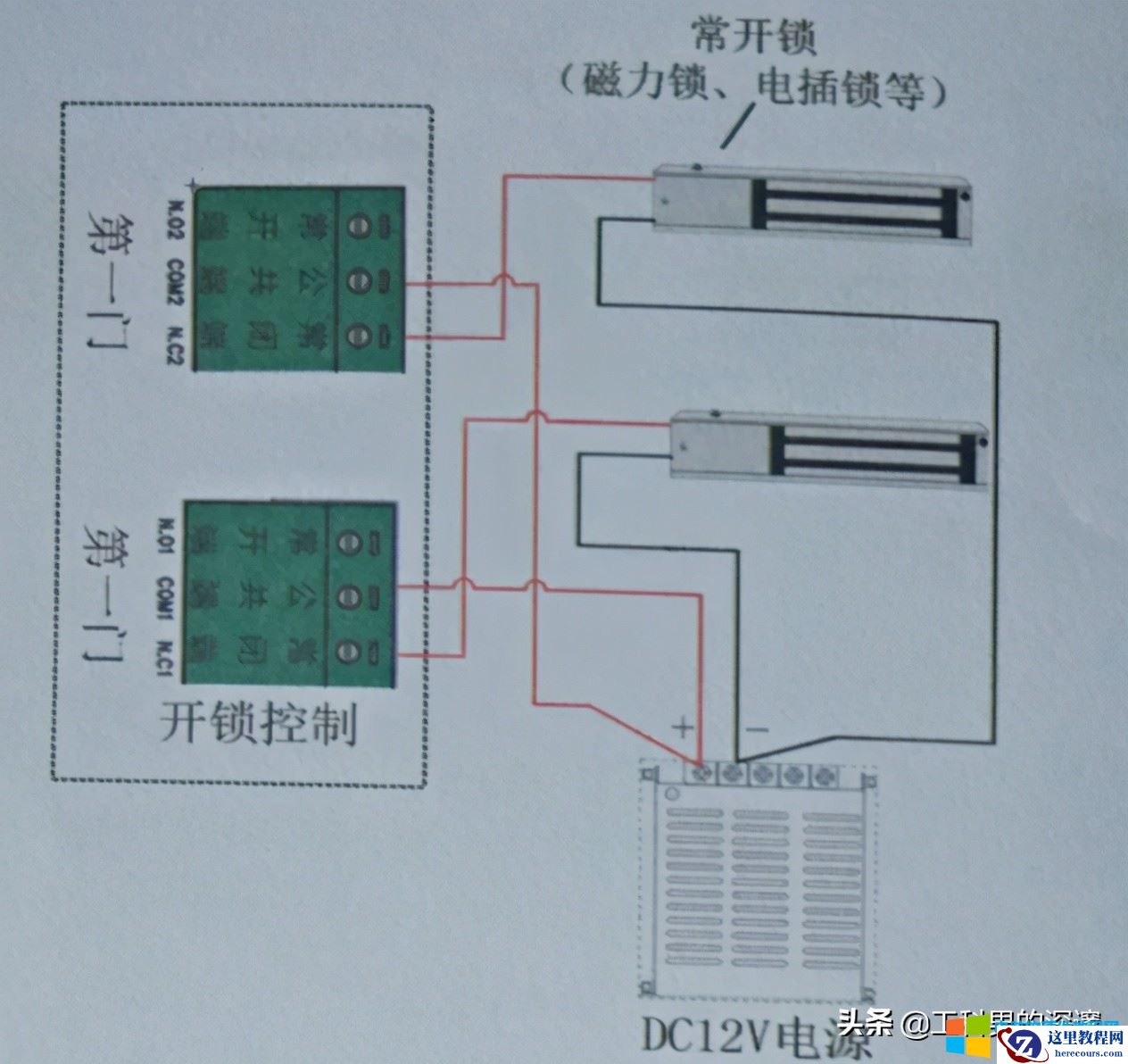 智能门禁解决AB门互锁方案