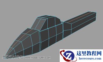 MAYA建模教程:F15战斗机建模