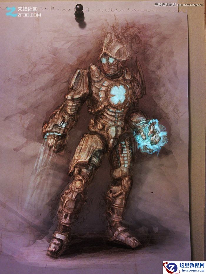 MAMY绘制游戏中的魔法机器人实例