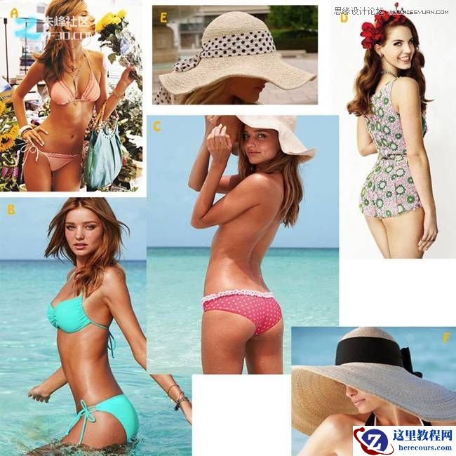 MAYA和MODO制作盛夏海边唯美的女孩