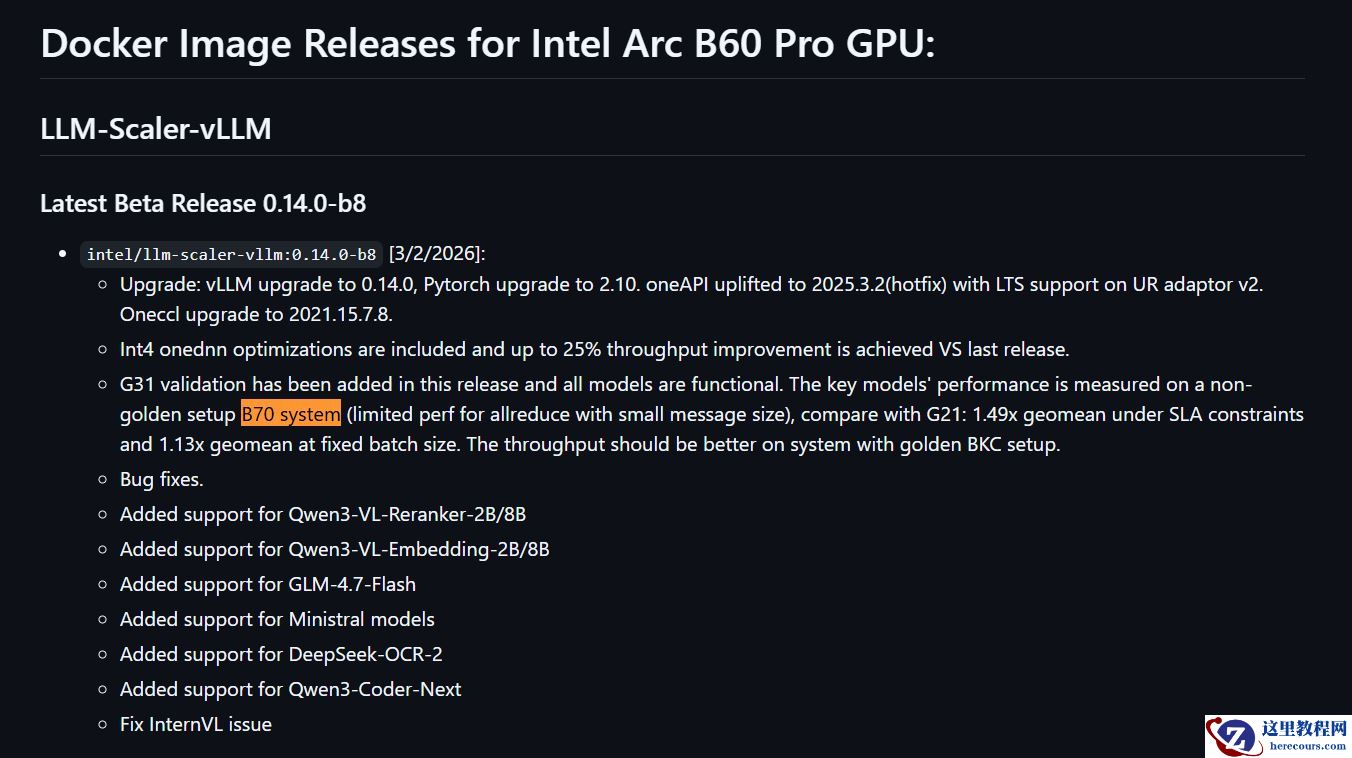 英特尔 Arc Pro B70 旗舰工作站显卡实锤：预估 32GB 显存、32 个 Xe2 核心