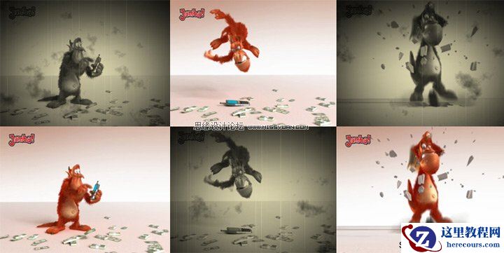 Maya教程：合成创建怀旧老电影效果