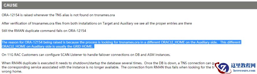 RMAN Active Duplicate on RAC fails with ORA-17629 and ORA-17627