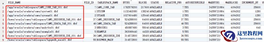 Oracle表空间切换路径，解决硬盘满导致的ORA-01653问题