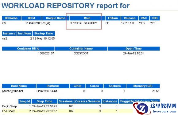 Oracle 12.2 How to Generate AWRs in Active Data Guard Standby Databases