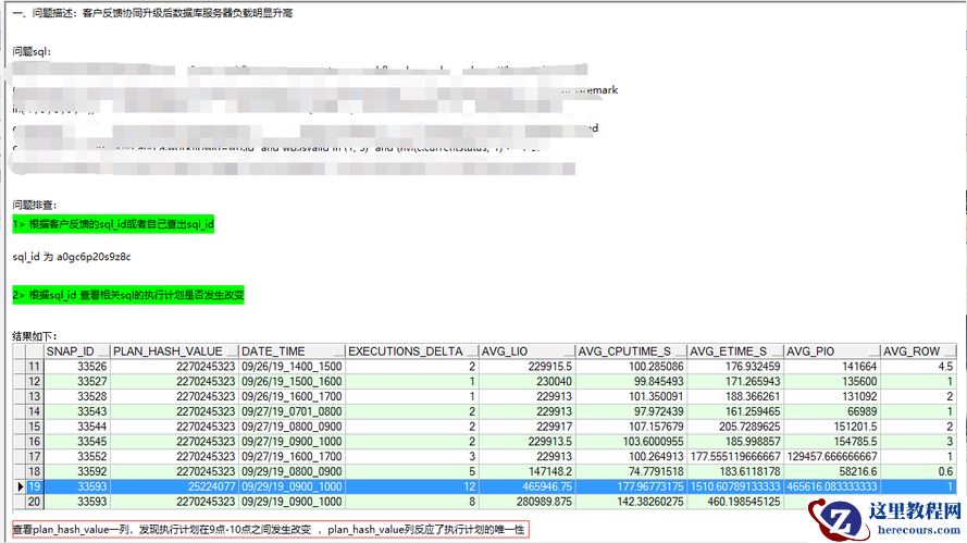 低效sql语句执行缓慢引起的大量占用服务器的CPU问题处理 （优化心得）