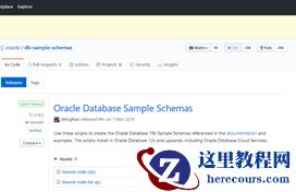 Oracle Database 19c安装Sample Schemas