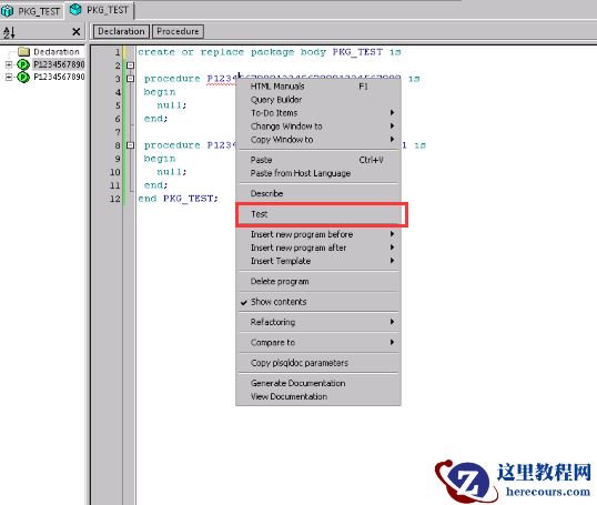 pl/sql developer的一个小问题