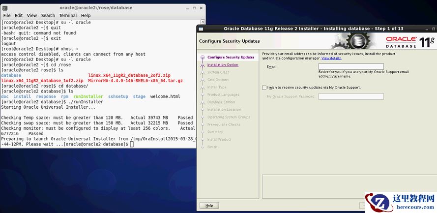 oracle Mirror HA 集群安装