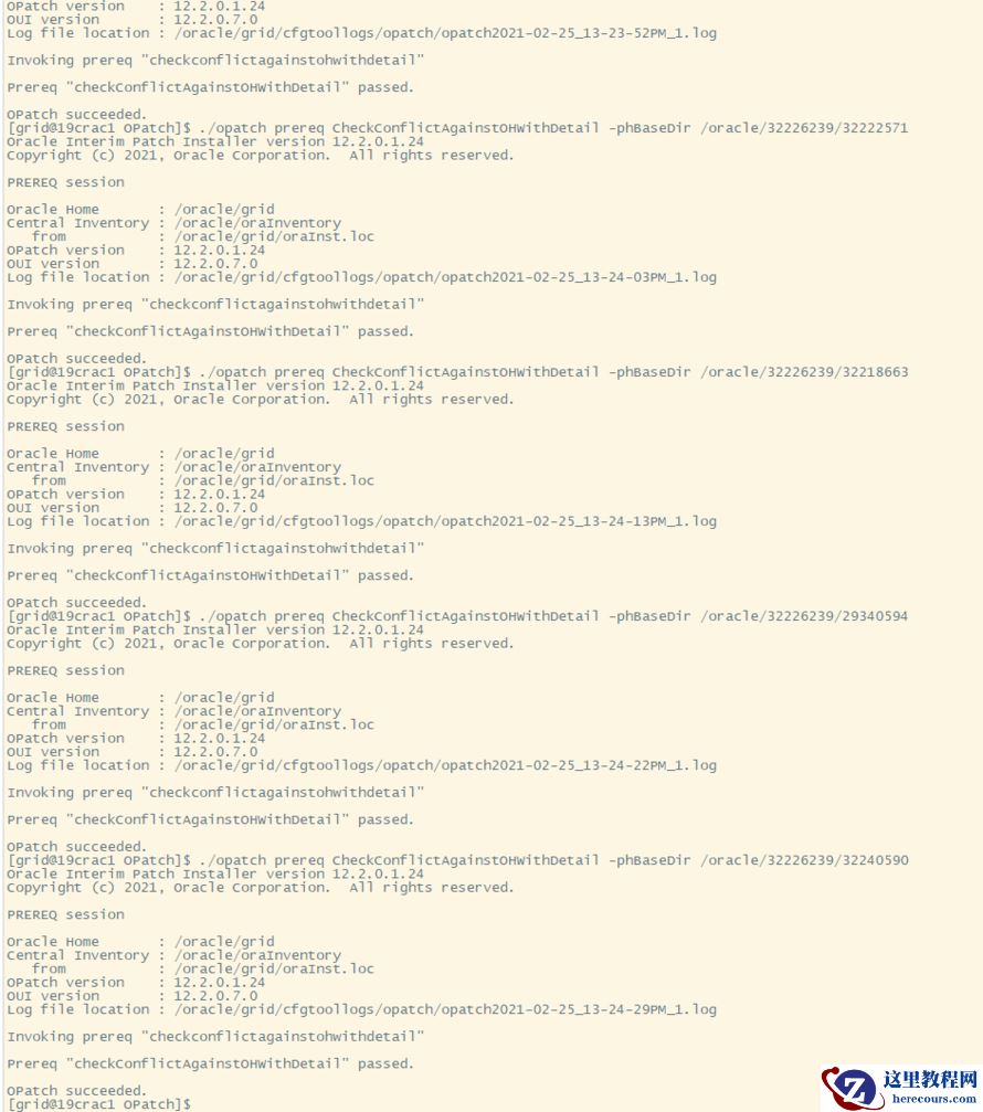 Oracle 19c rac 安装补丁 Patch 32226239