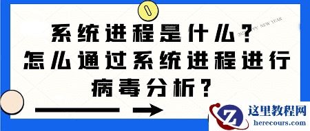 系统进程是什么？怎么通过系统进程进行病毒分析？