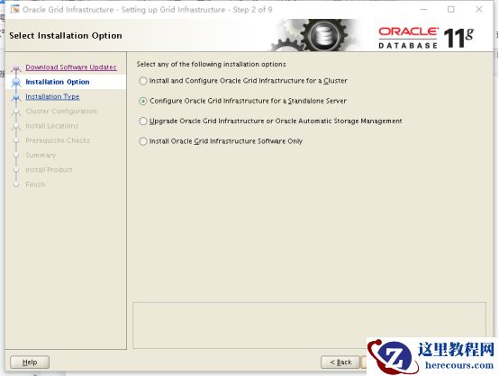 Oracle Grid Infrastructure for a Standalone Server