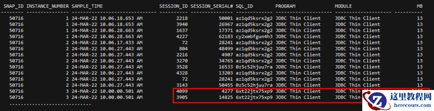dbms_lob存储过程导致临时表空间100%
