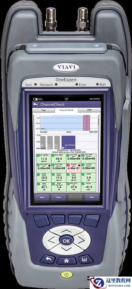 VIAVI唯亚威OneExpert CATV信号分析仪