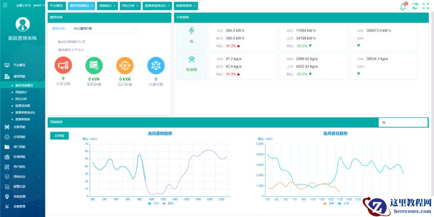 能耗监测系统在建筑公司中的设计与应用