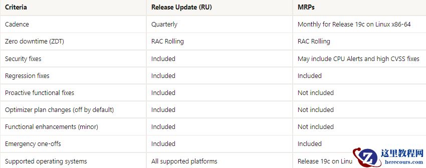 Oracle 数据库修补程序维护(19C)