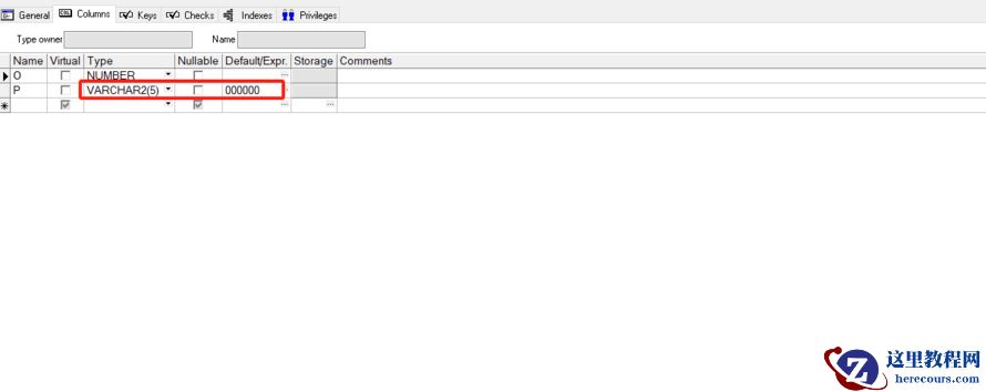 varchar2类型默认值问题
